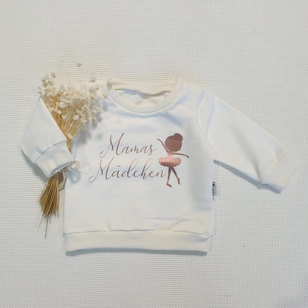 Cremeweiss - Mamas Mädchen - Ballerina (Rose) - Sweater