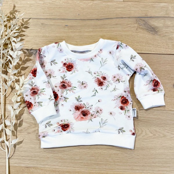 Roses Weiss (Weiß) - Sweater