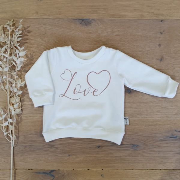 Cremeweiss - Love (Rosegold) - Sweater