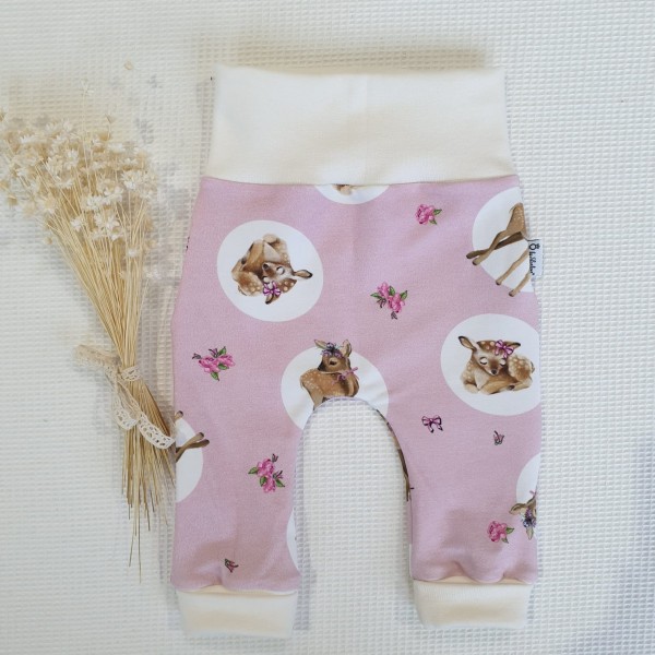 Rehe Rose (Weiss) - Jogging Pants