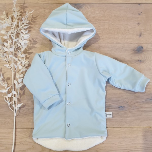 Uni Hellmint - Softshell Jacke gefüttert
