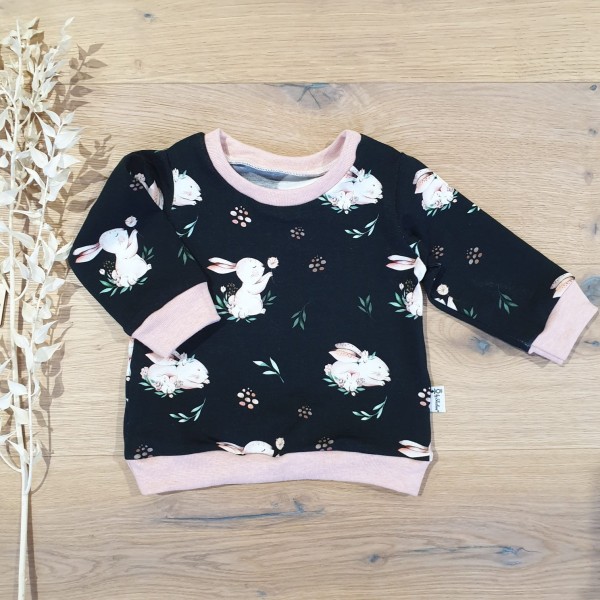 Schwarz Hasen (Rose Melange) - Sweater